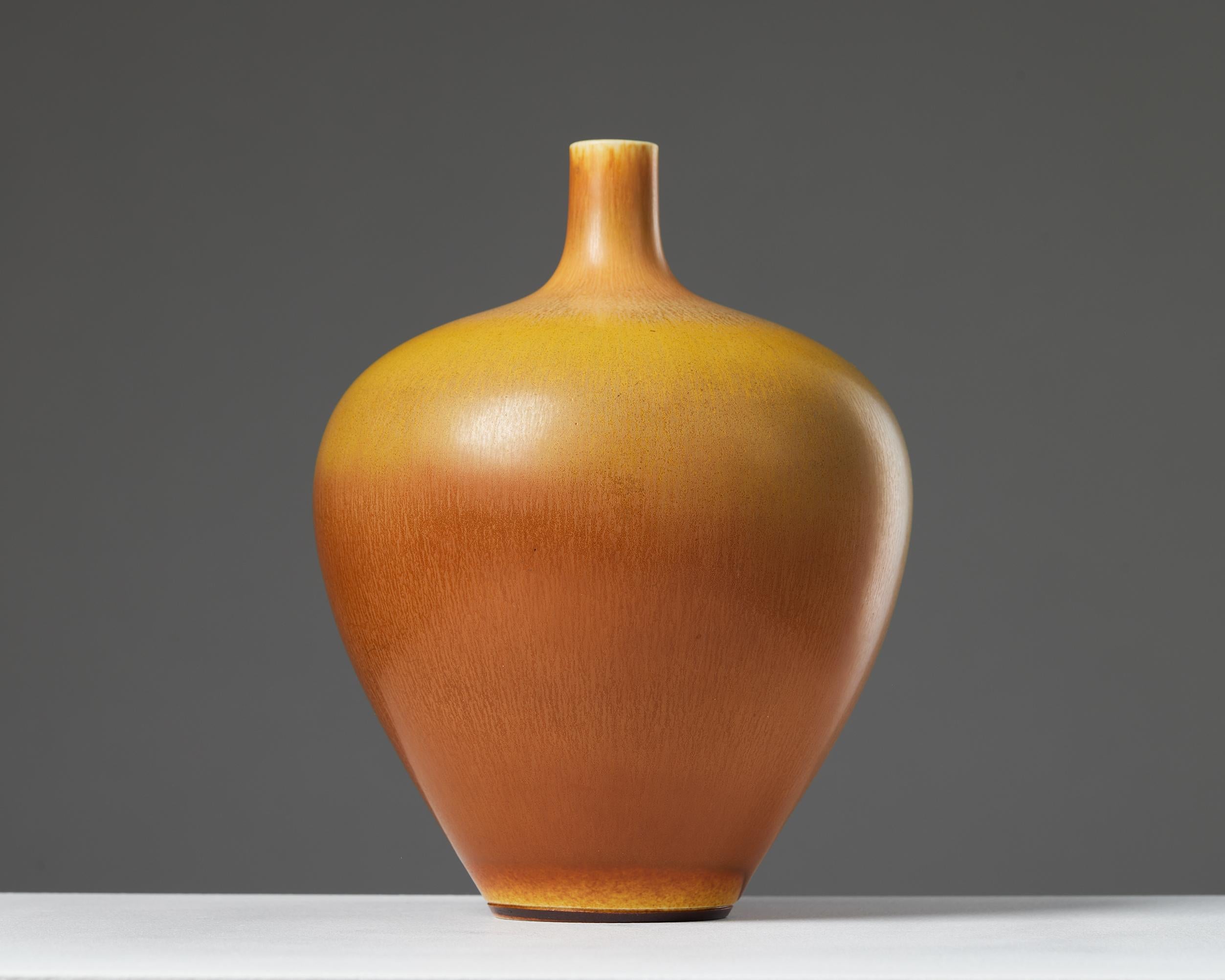 Swedish Vase Designed by Berndt Friberg for Gustavsberg, Sweden, 1977