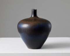 Vase, entworfen von Berndt Friberg für Gustavsbergs Studio, Schweden 1962