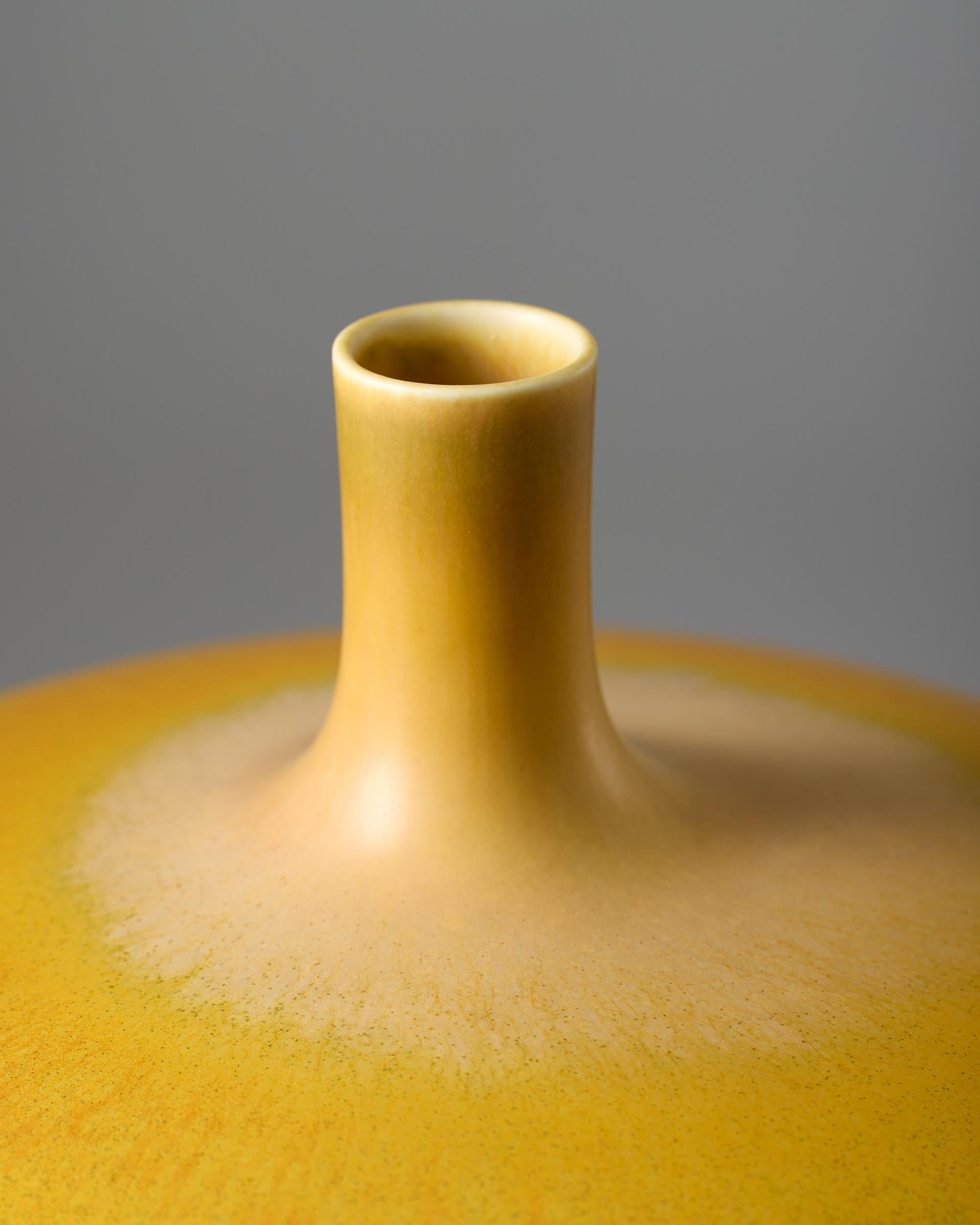 Vase conçu par Berndt Friberg pour Gustavsbergs Studio, Suède, 1968 Bon état - En vente à Stockholm, SE