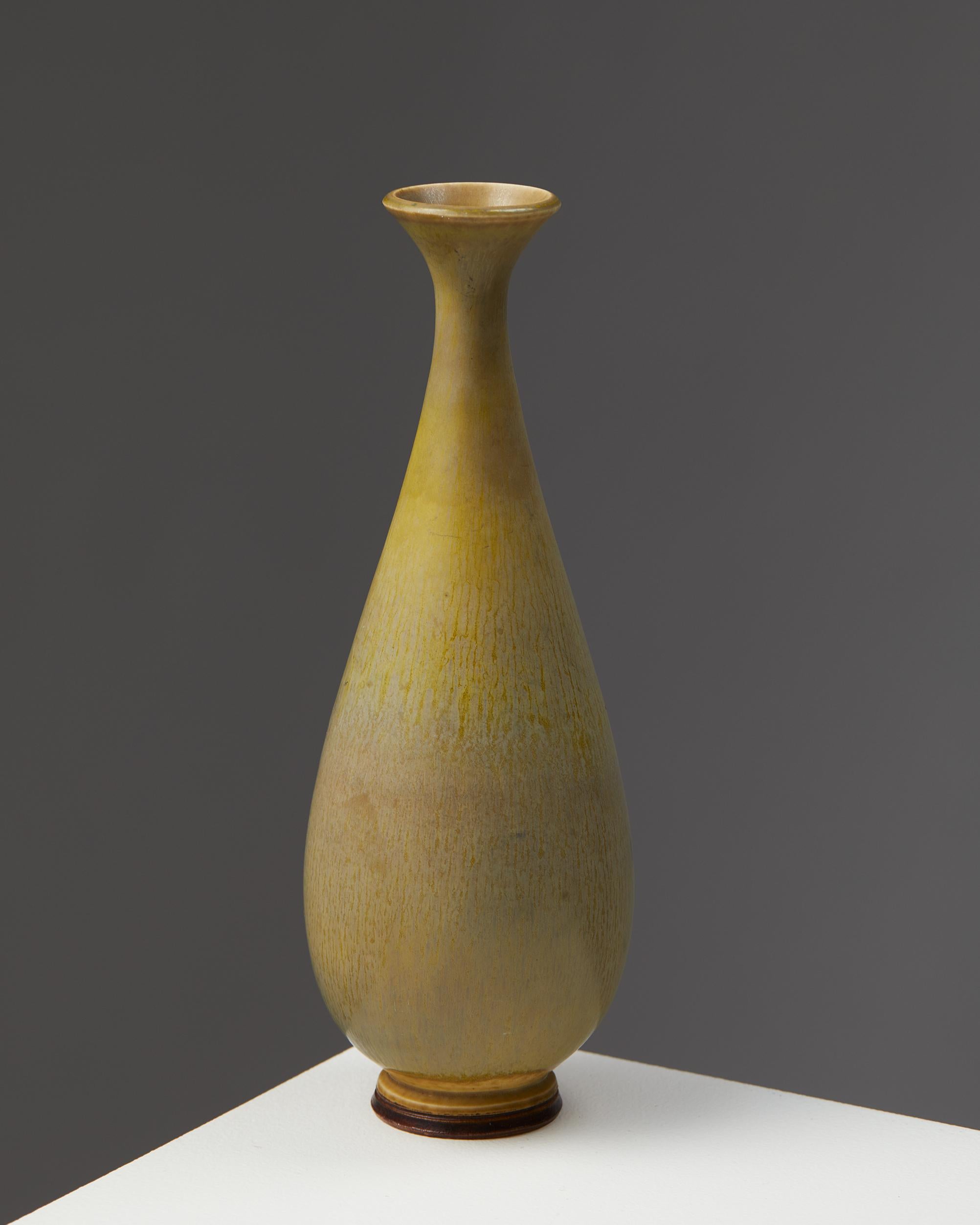 Swedish Vase Designed by Brendt Friberg for Gustavsberg, Sweden, 1975