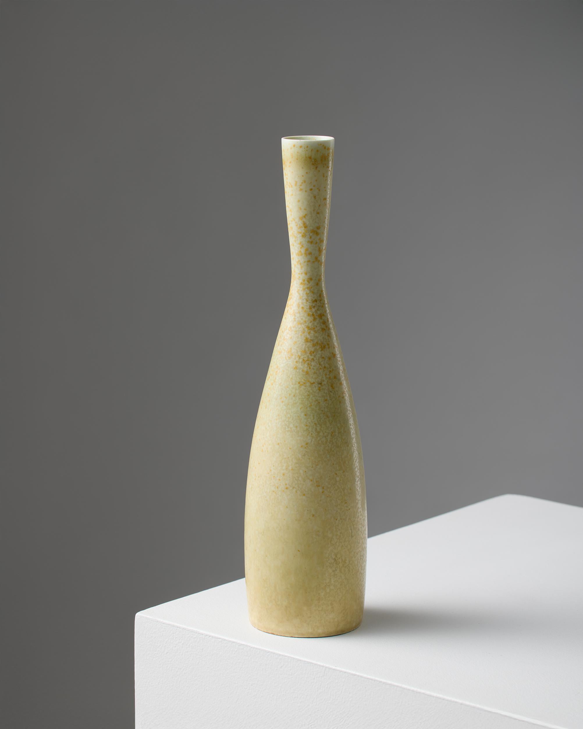 Swedish Vase designed by Carl Harry Stålhane for Rörstrand, Sweden 1950s For Sale