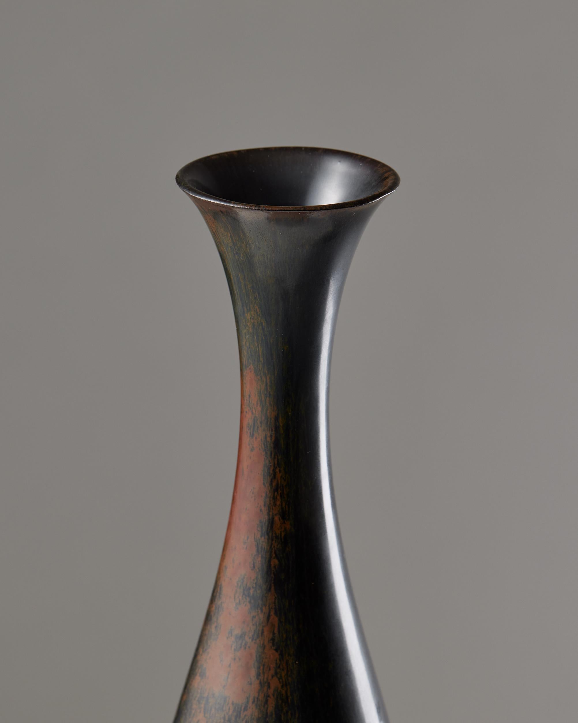 Vase Designed by Carl-Harry Stålhane for Rörstrand, Sweden, 1950s In Good Condition In Stockholm, SE