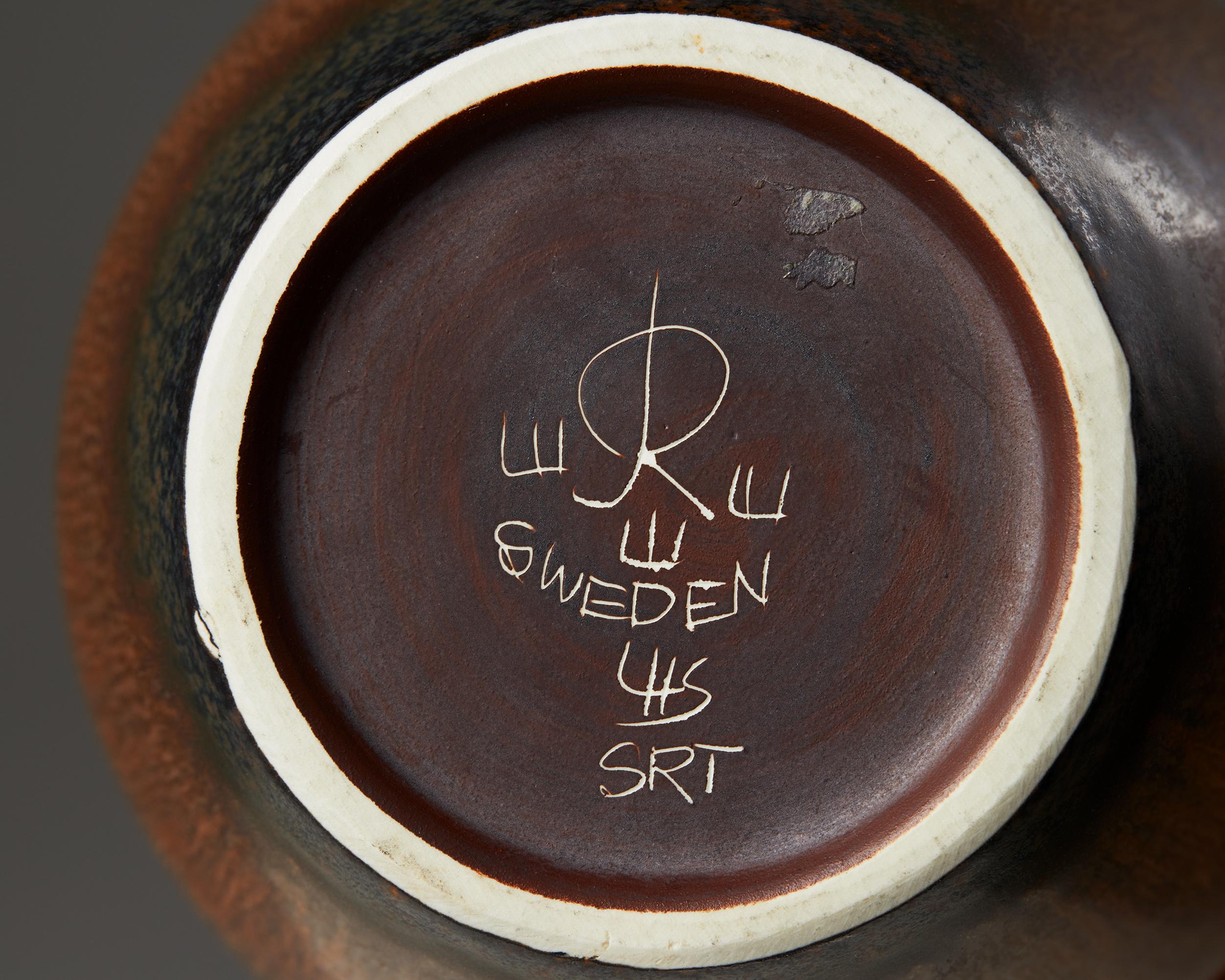 Mid-20th Century Vase Designed by Carl-Harry Stålhane for Rörstrand, Sweden, 1950’s