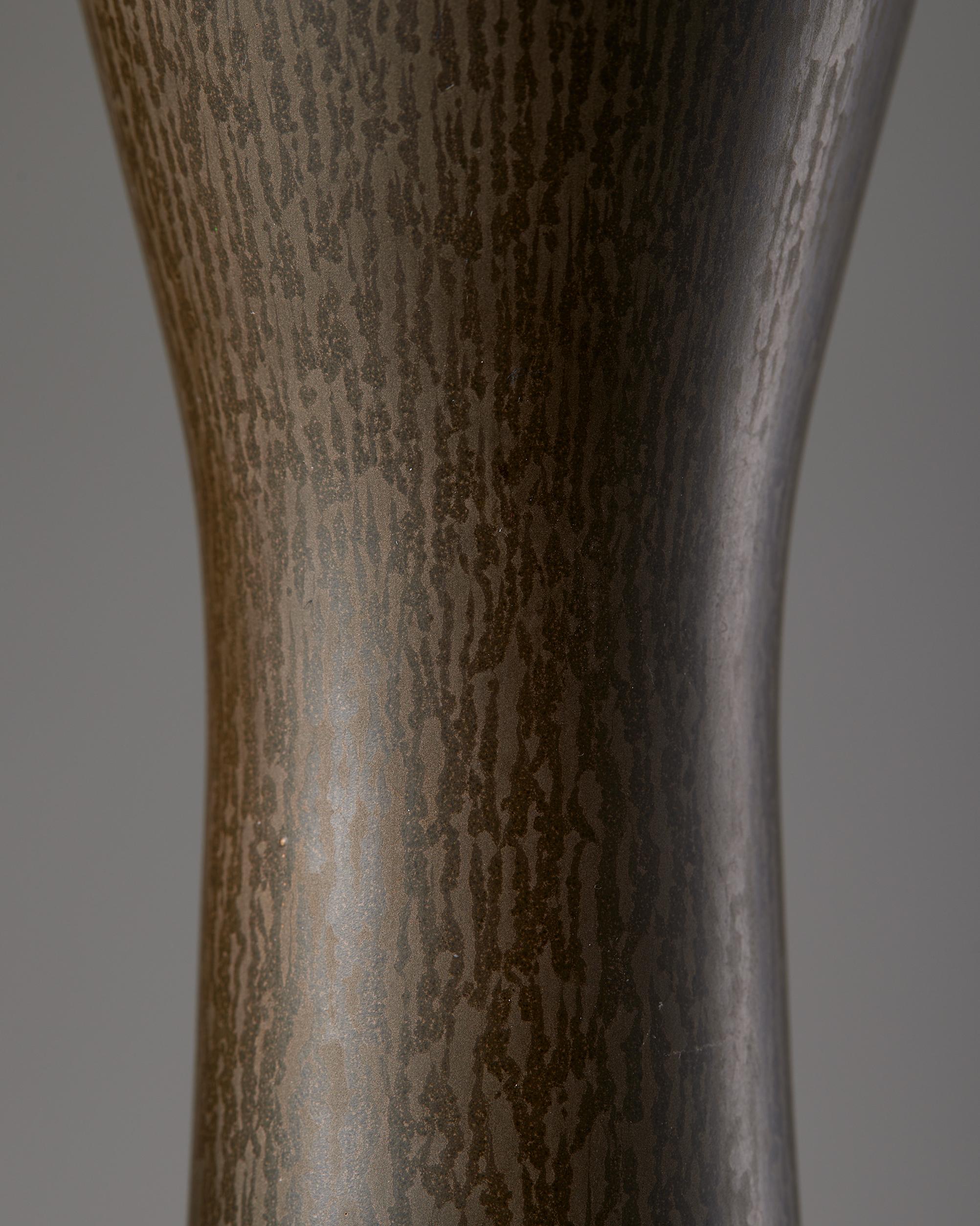Vase Designed by Carl-Harry Stålhane for Rörstrand, Sweden, 1957 In Good Condition For Sale In Stockholm, SE