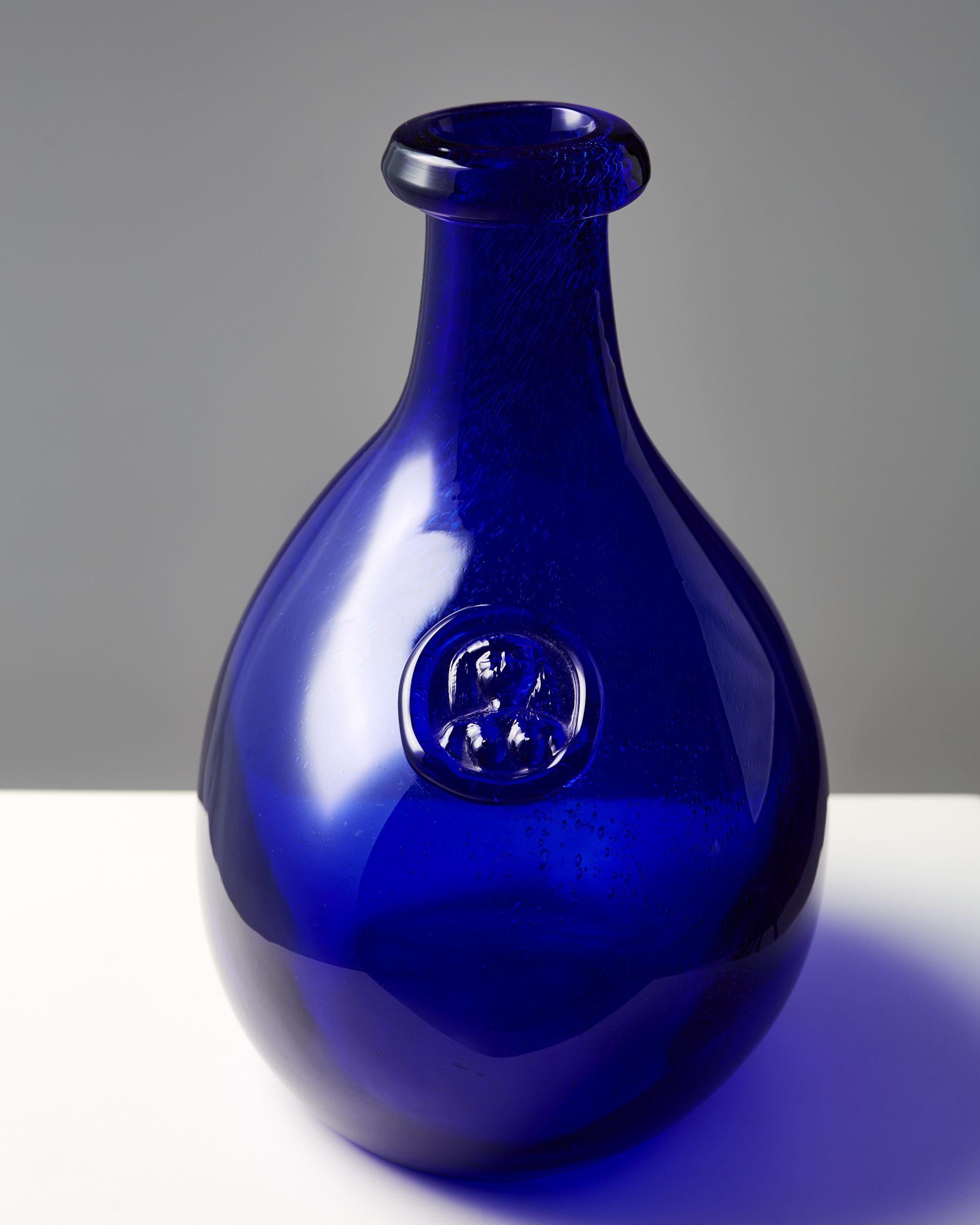 Scandinavian Modern Vase Designed by Erik Höglund for Boda, Sweden, 1960s
