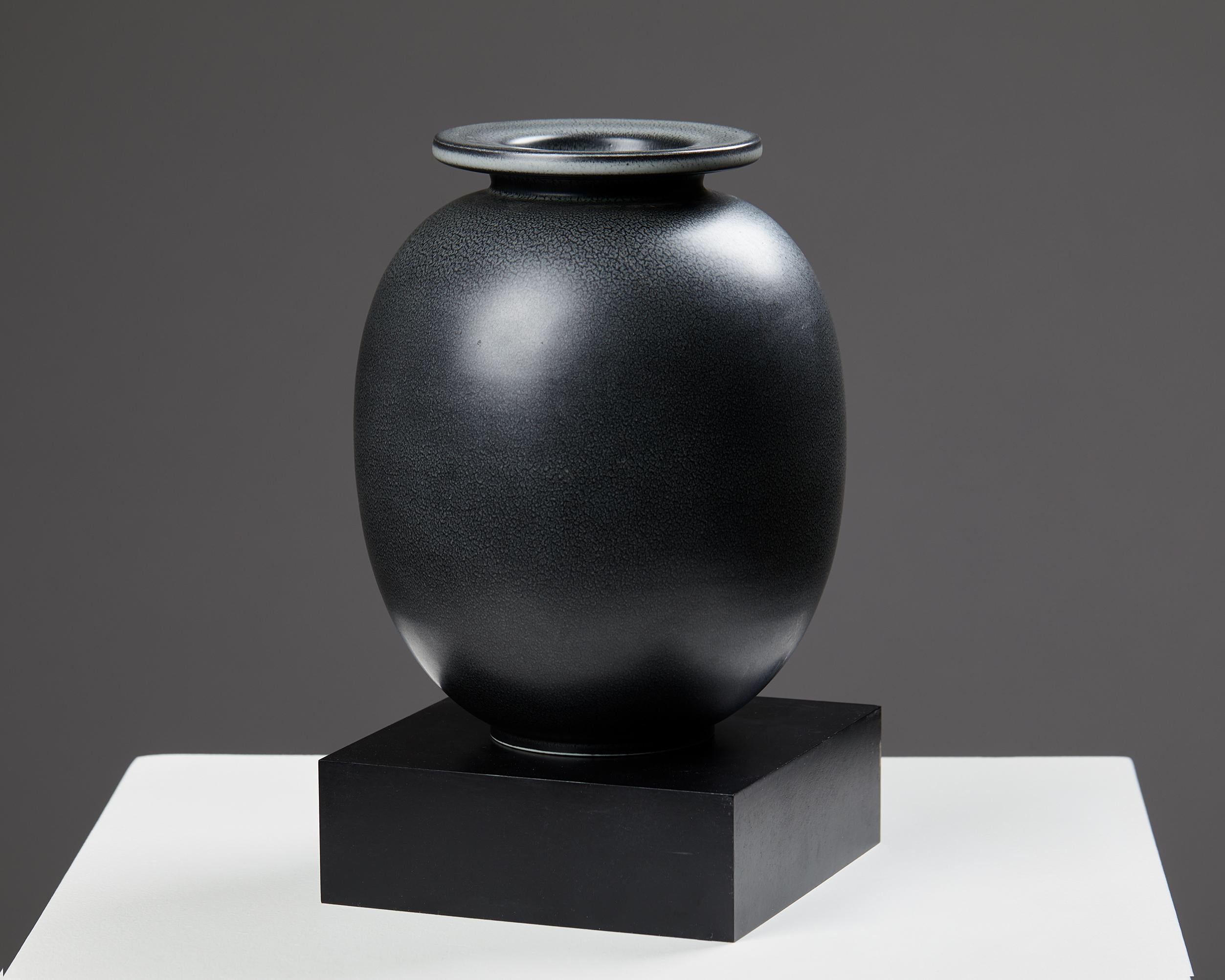 Swedish Vase Designed by Gunnar Nylund for Rörstrand, Sweden, 1950s