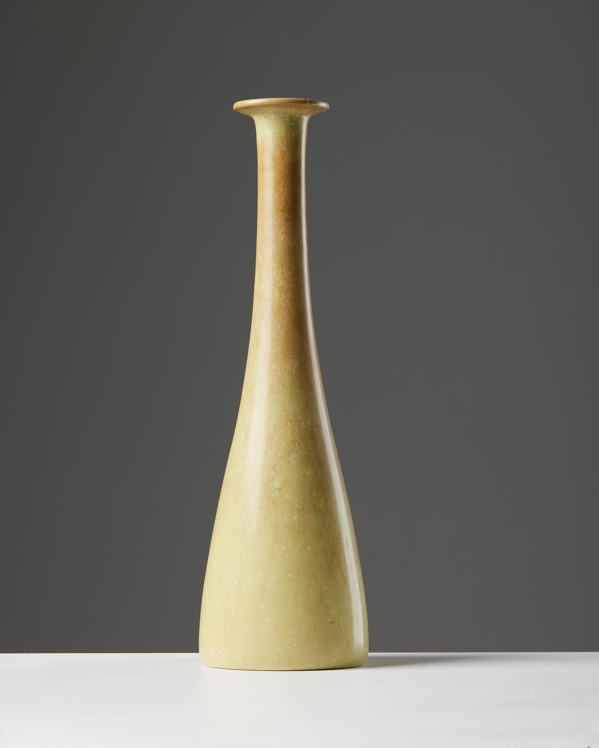 Swedish Vase Designed by Gunnar Nylund for Rörstrand, Sweden, 1950s