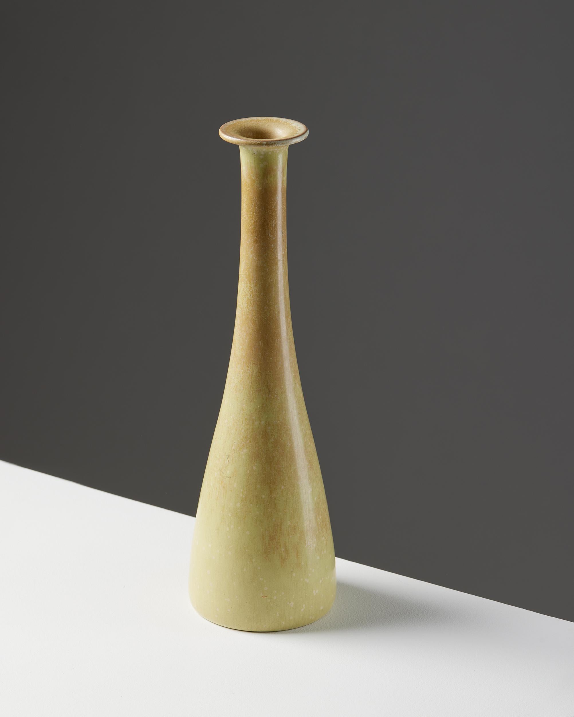Vase Designed by Gunnar Nylund for Rörstrand, Sweden, 1950s In Good Condition In Stockholm, SE
