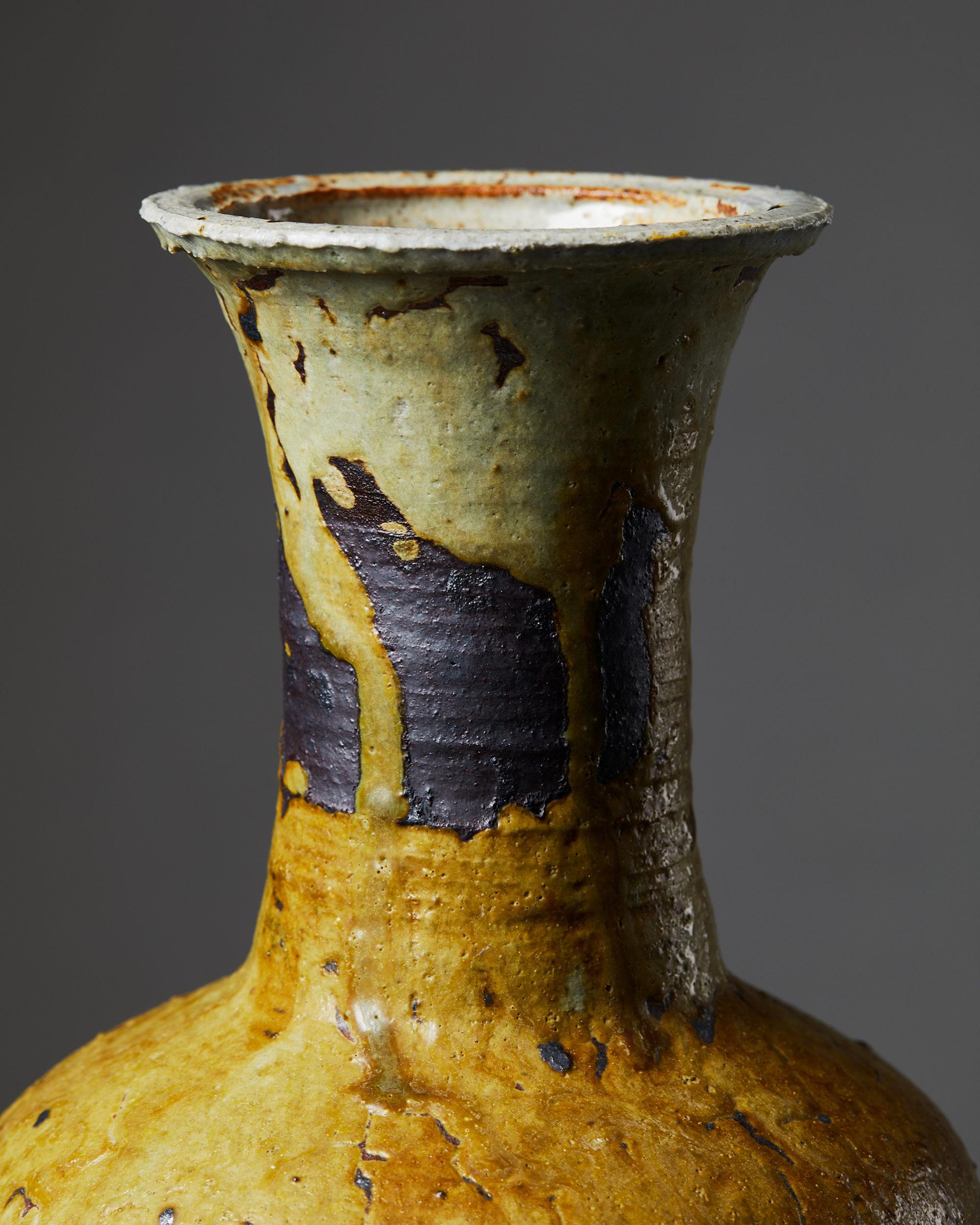 Glazed Vase Designed by Kyllikki Salmenhaara for Arabia