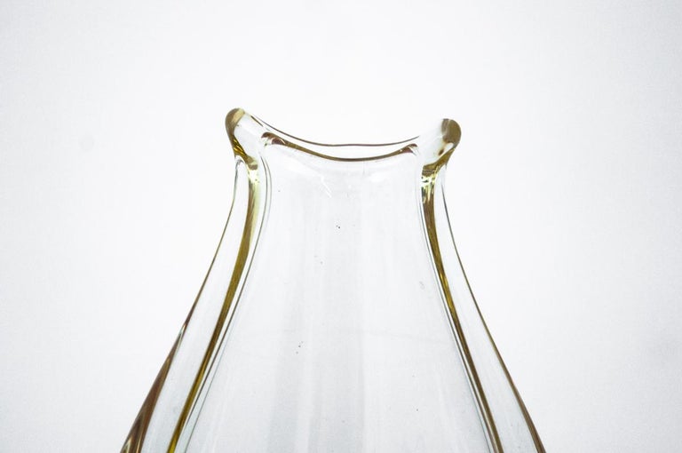 Vase, Designed by Miloslav Klinger, Czechoslovakia, 1960s In Good Condition For Sale In Chorzów, PL