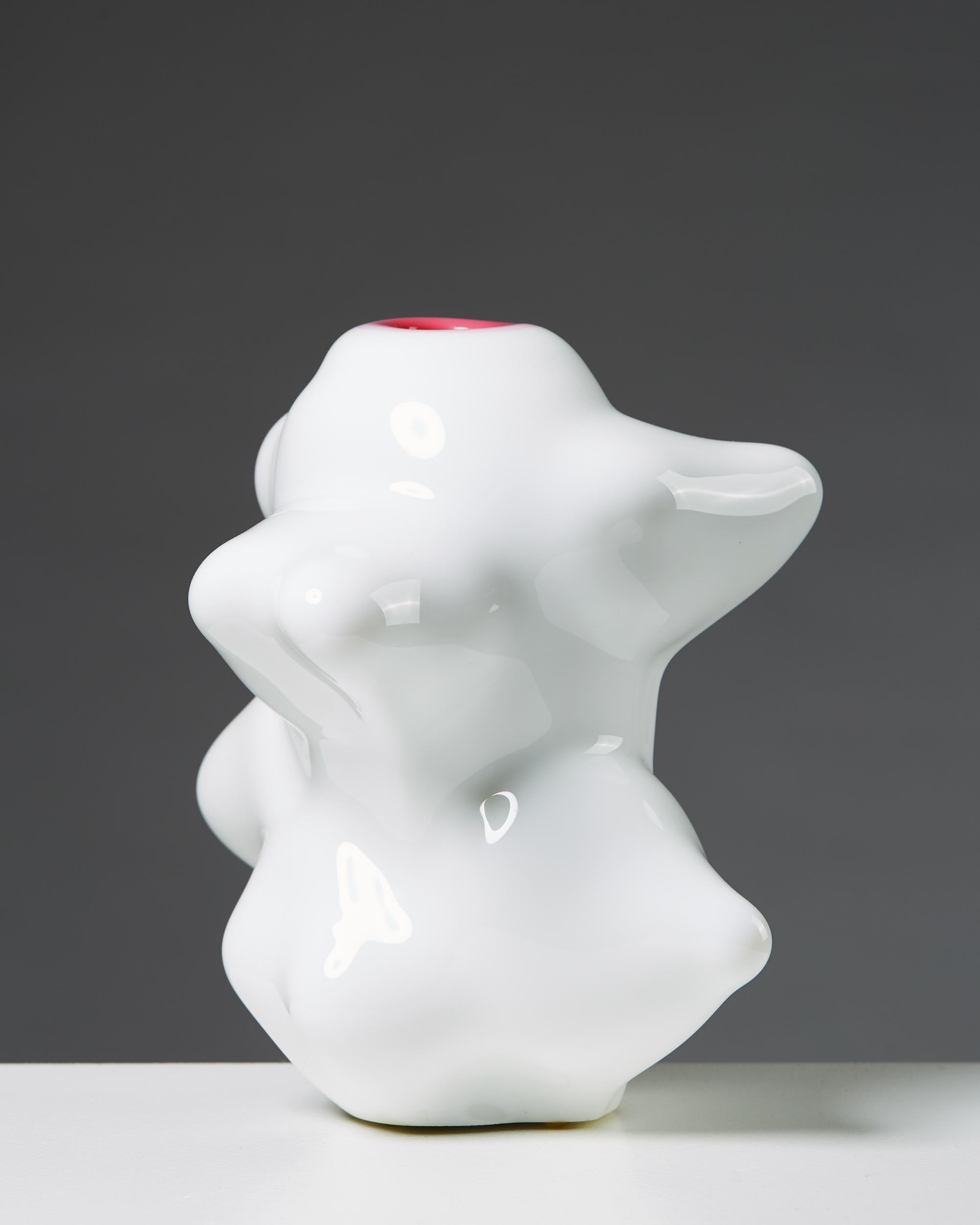 Vase entworfen von Per B. Sundberg für Orrefors,  Schweden, 2004 (Skandinavische Moderne) im Angebot