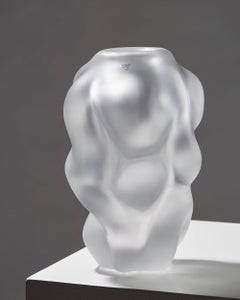 Vaso disegnato da Per B. Sundberg per Orrefors, Svezia, anni '90