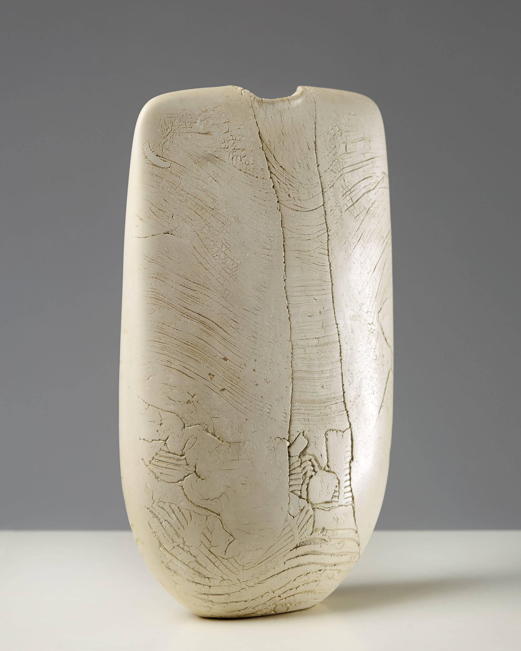 Mid-Century Modern Vase Designed by Peter Hayes, England, 1990s