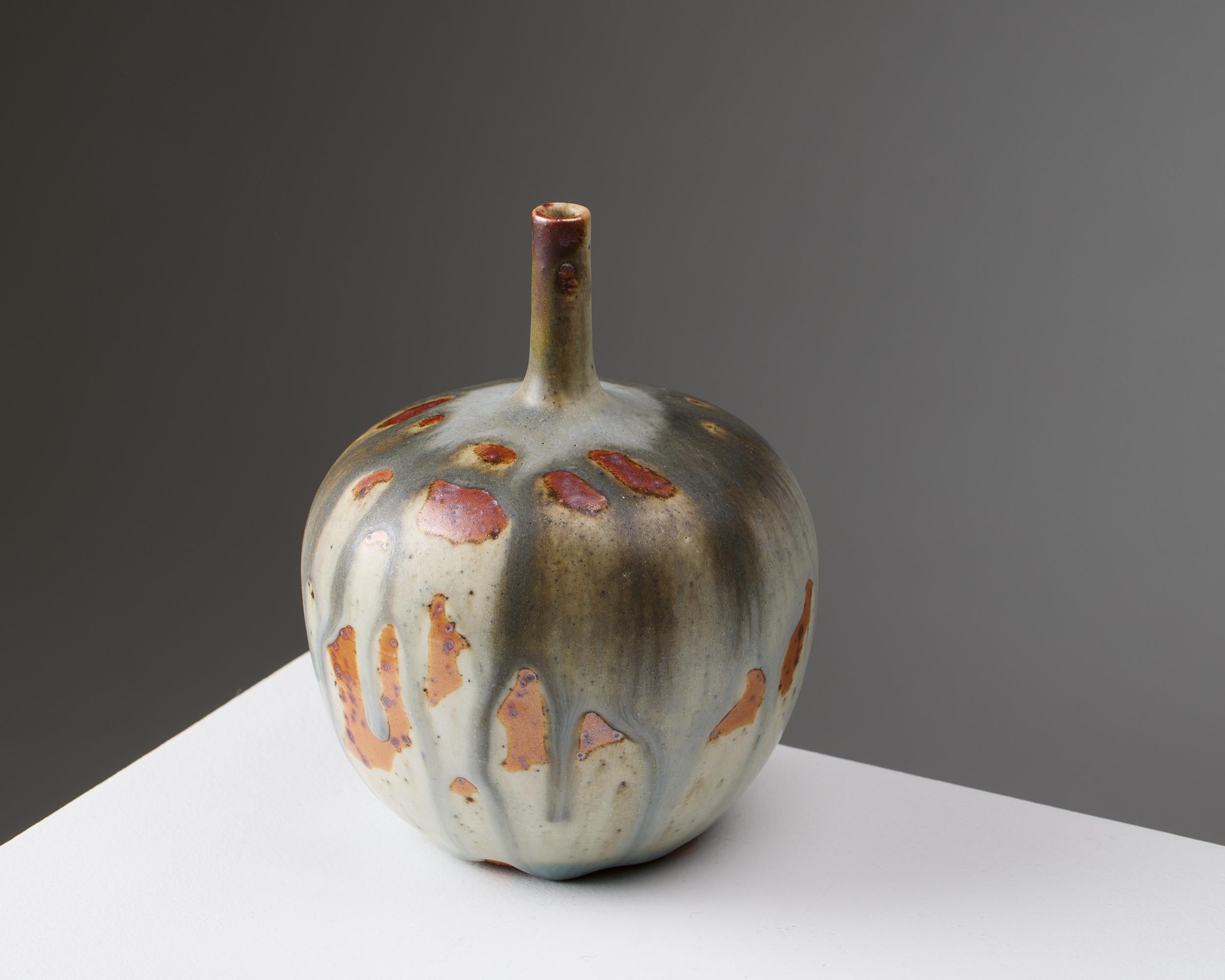 Suédois Vase am designs par Rolf Palm, Suède années 1960 en vente