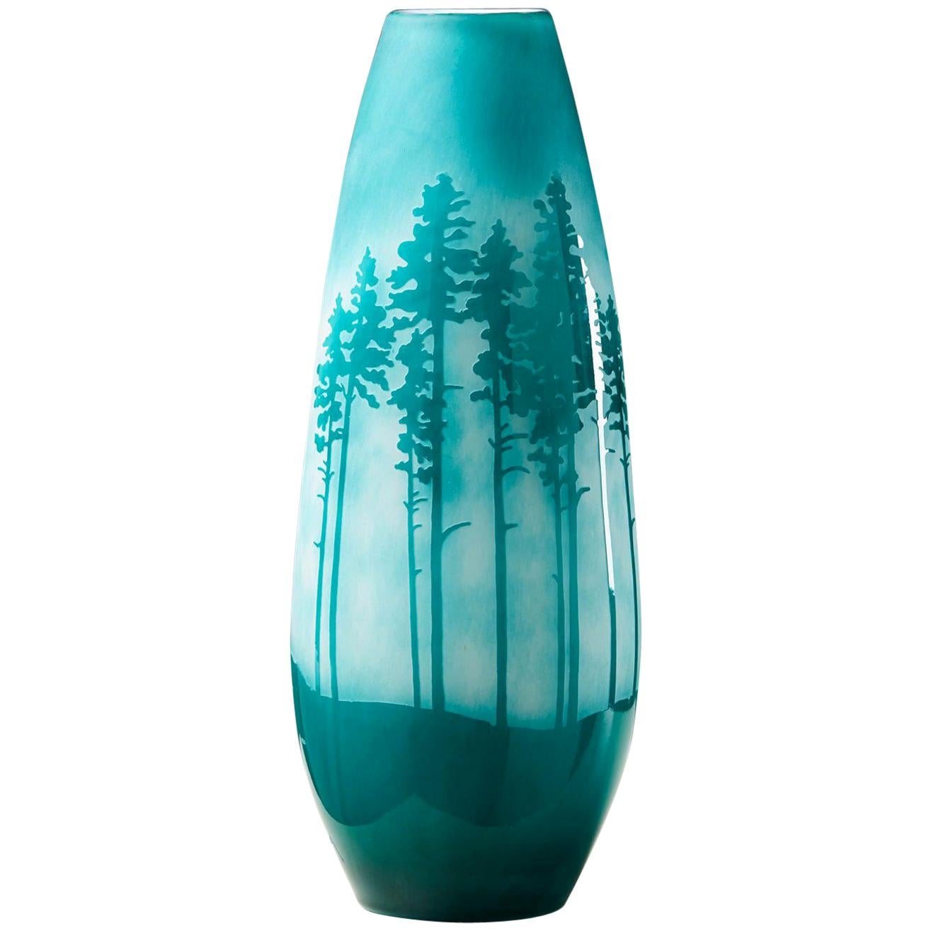 Vase designed by Sissi Westerberg for Reijmyre, Sweden, 2017.

Glass.