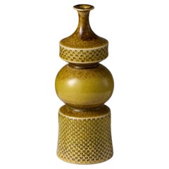 Vase conçu par Stig Lindberg pour Gustavsberg Studio, Suède, 1970