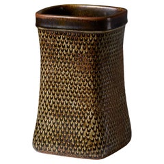 Vase designed by Stig Lindberg, Gustavsberg Sweden, 1960s