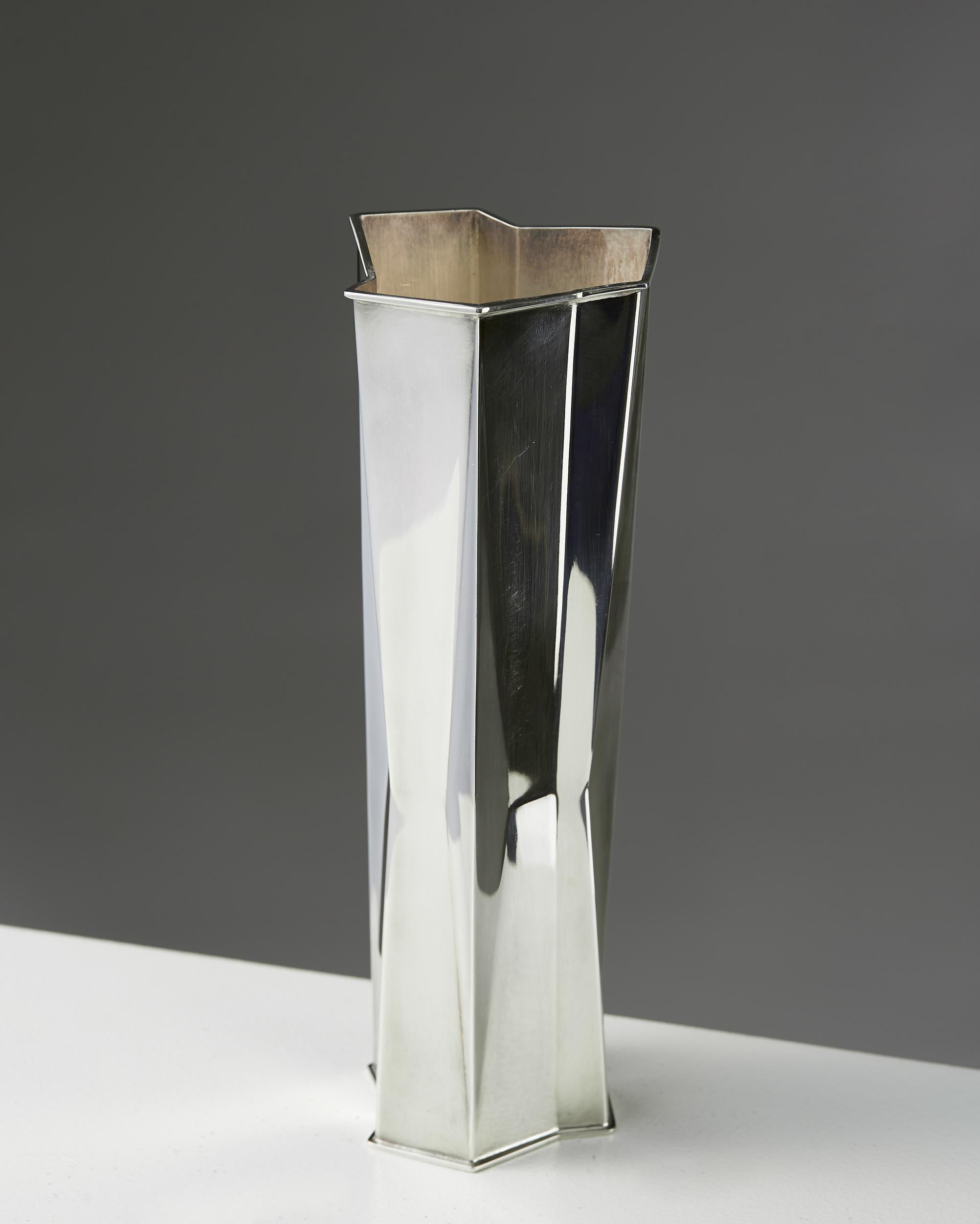 Scandinavian Modern Vase Designed by Tapio Wirkkala, Finland, 1995