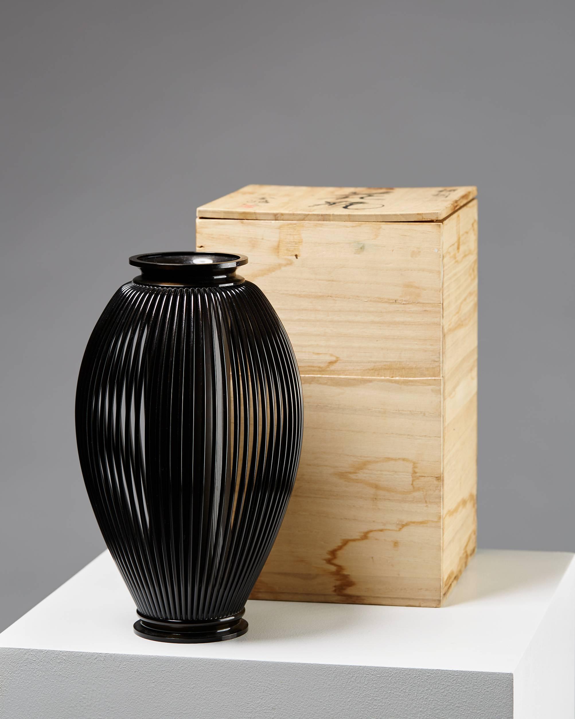 Japanese Vase Designed by To-Ryo, Japan, 2000s