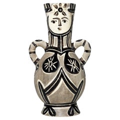 Pablo Picasso Vase Deux anses hautes (A.R. 213) - The Queen Madoura Ceramic Vase