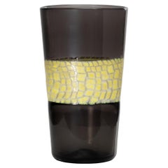 Vase Double incalmo avec bande centrale de murrine par Riccardo Licata
