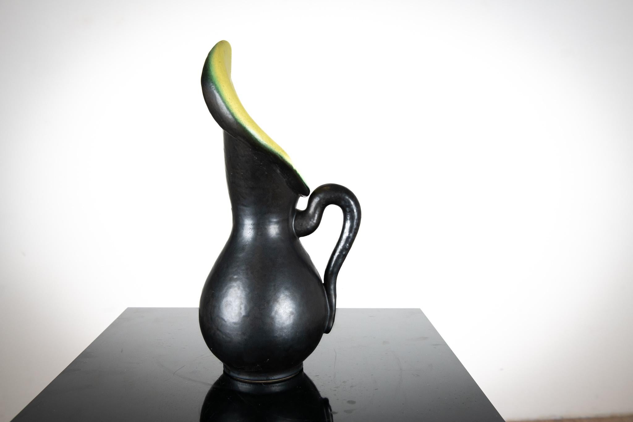 Ceramic Vase en céramique, modéle 837, Pol Chambost, France 1955 For Sale