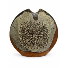 Mid-Century Modern Ceramic Vase by Pat & Joe Rowland, Sant Vicens 1970