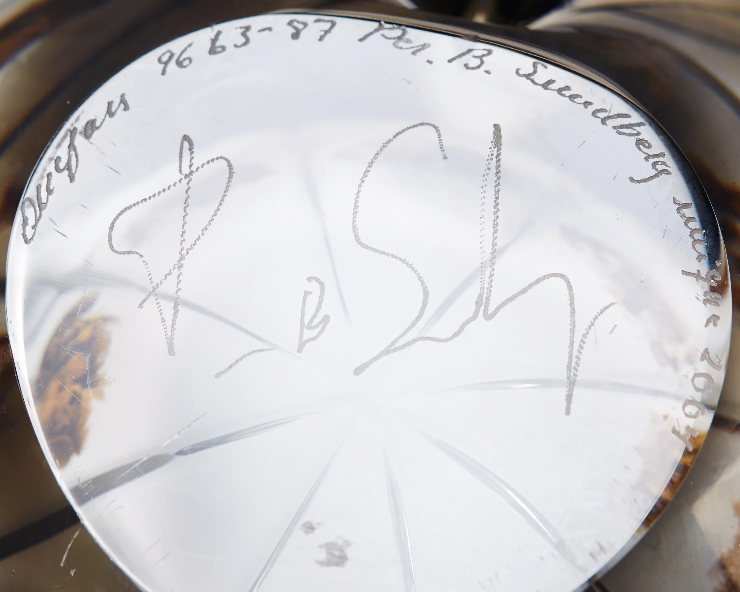 XXI secolo e contemporaneo Vaso Fabula e Ariel Disegnato da Per B. Sundberg per Orrefors, Svezia, 2004 in vendita
