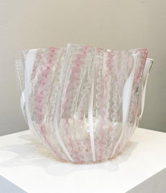 Vase "Fazzoletto" by Paolo Venini for Venini, Italy, 1950s