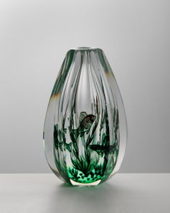 Vase ‘Fish Graal’ designed by Edward Hald for Orrefors, Sweden, 1949