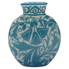 Antique Vase “Fleurs Stysees'' by Nancy Daum