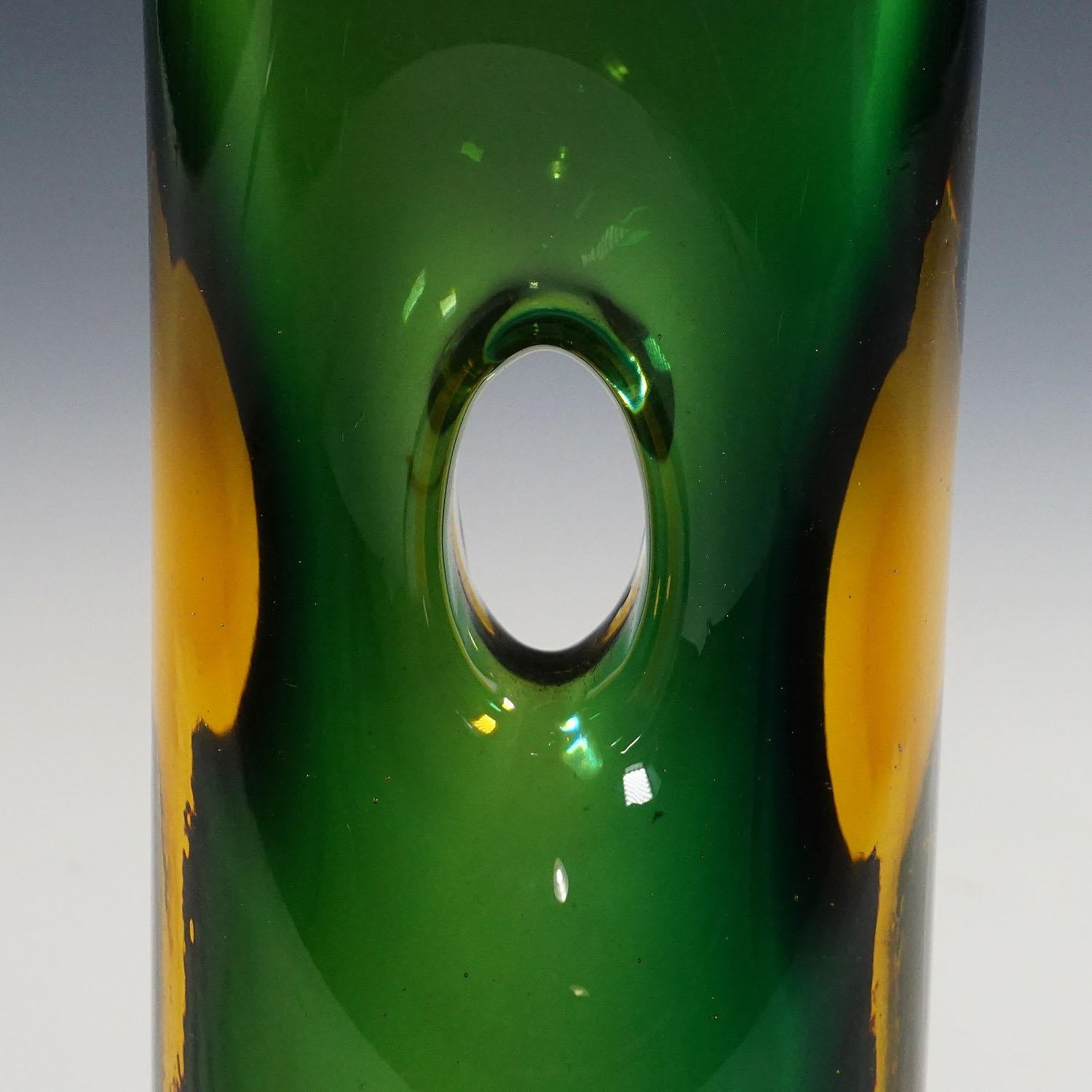 Vase Forato von Fulvio Bianconi für Venini, Murano, 1950er-Jahre (Italienisch) im Angebot