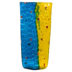 Vase “Frisage” designed by Gianni Versace for Venini Murano, Italy