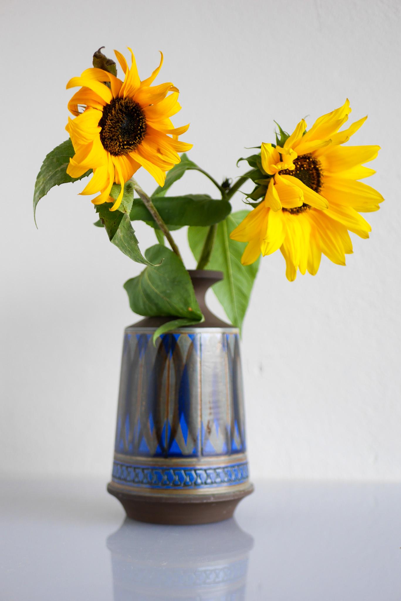 Hand-Crafted Vase from Alingsås, Sweden by Ulla Wihnblad