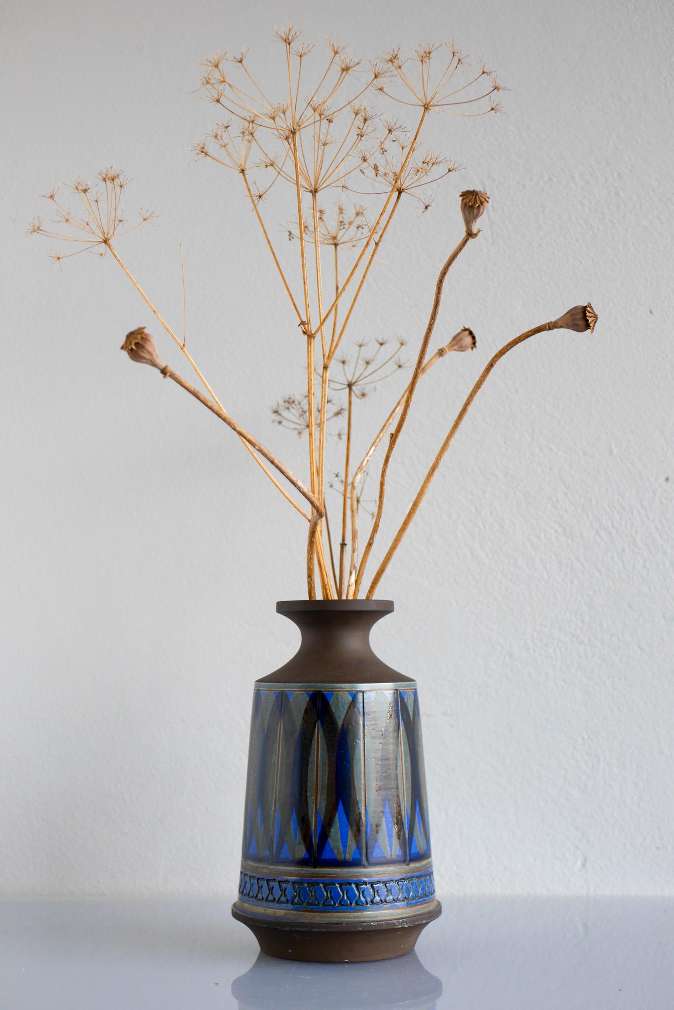 Vase from Alingsås, Sweden by Ulla Wihnblad In Good Condition In Skarpnäck, SE