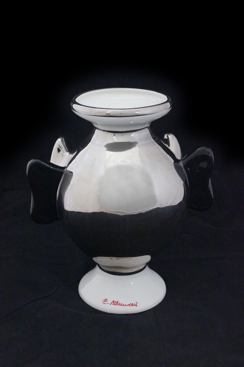 Italian Vase from Cleto Munari, 1999 For Sale