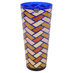 Vintage Vase from "Egizia" Collection, Sottsass Associati, Italy 1980