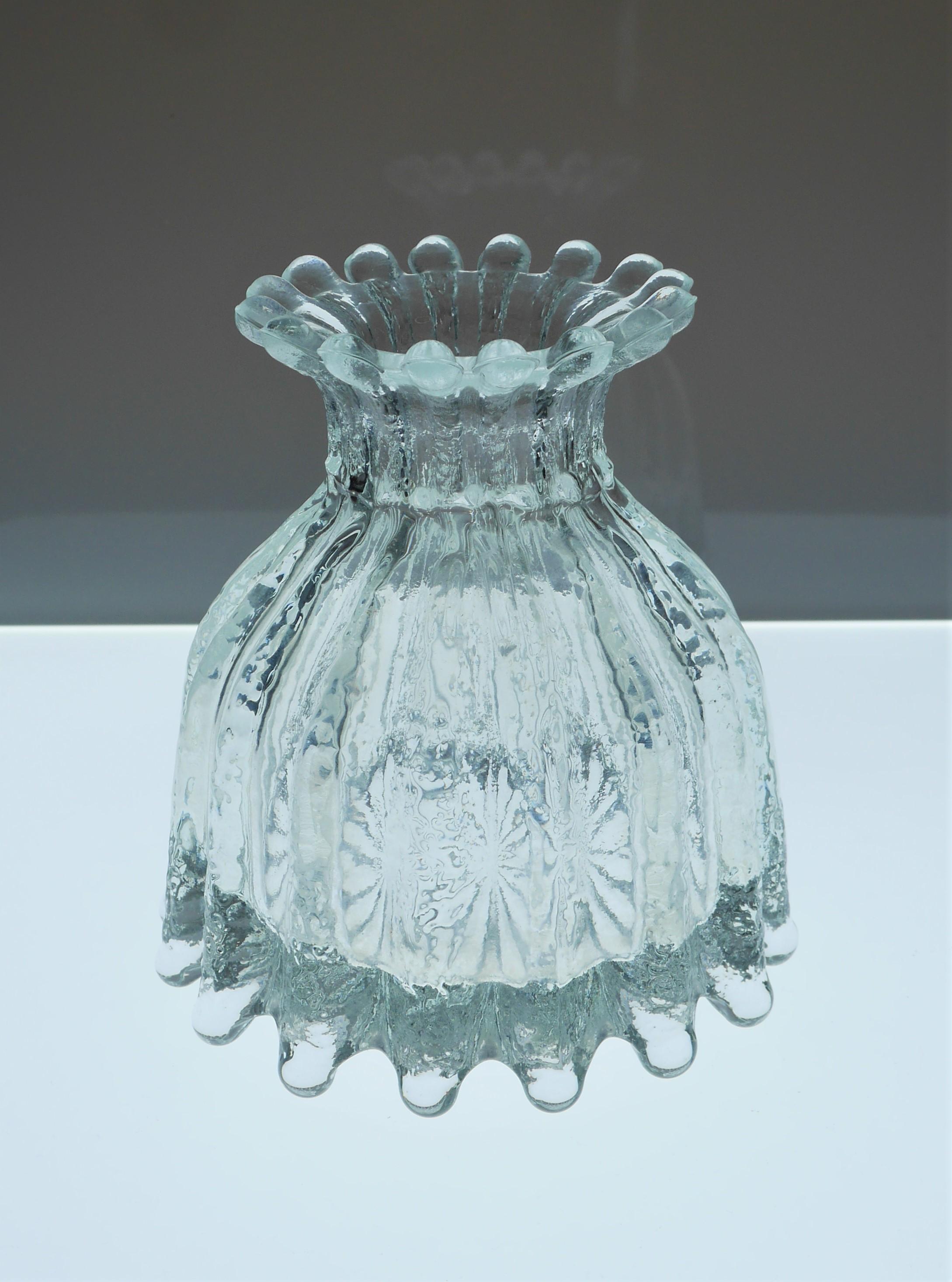 Hand-Crafted Vase from Sklo Union by Vladislav Urban, Czech Republic