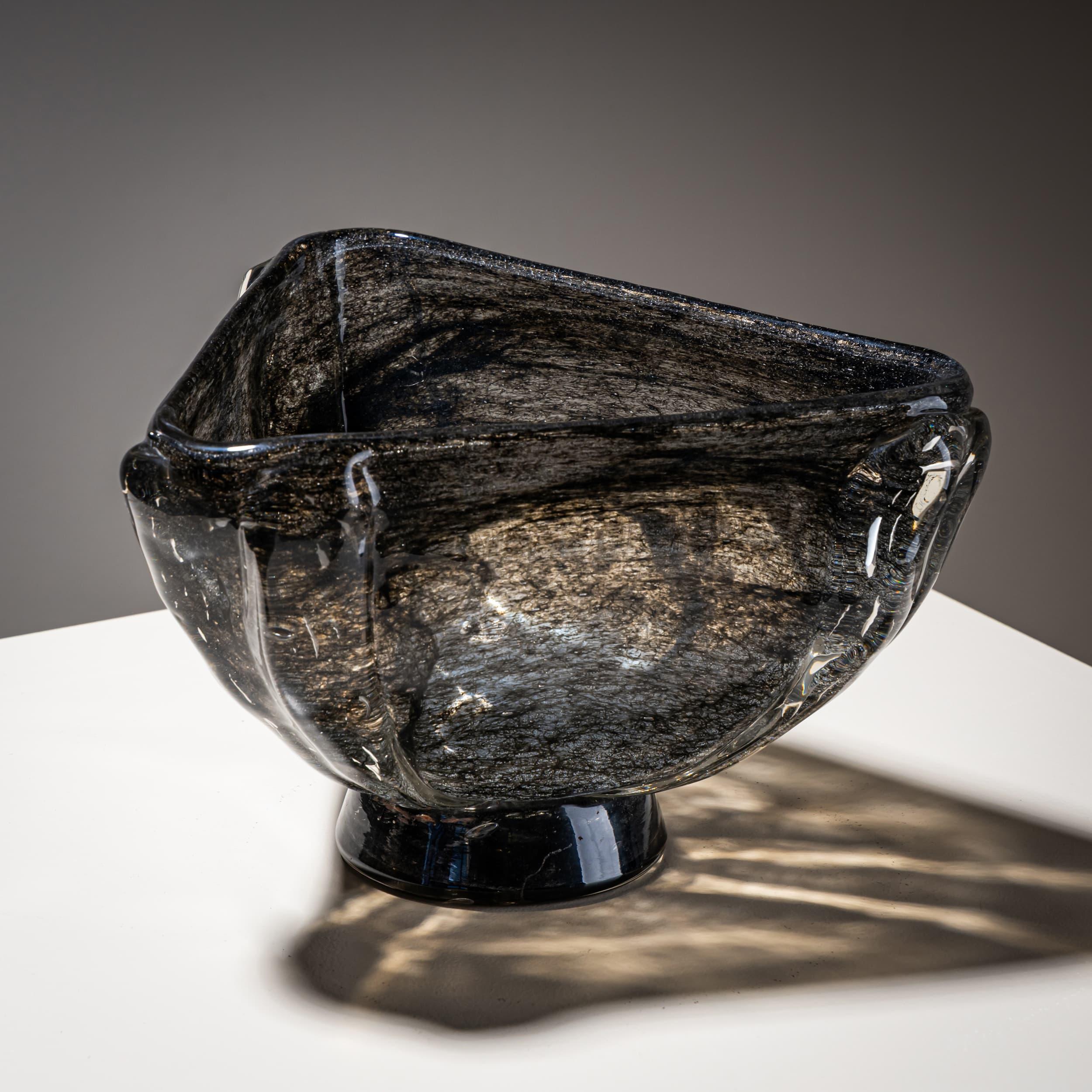 Rare vase en verre de la série 