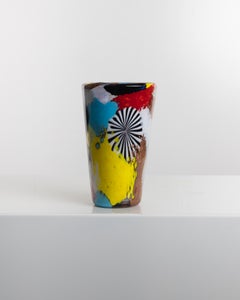 Vase from the Oriente series by Dino Martens, Aureliano Toso, Murano, Italy