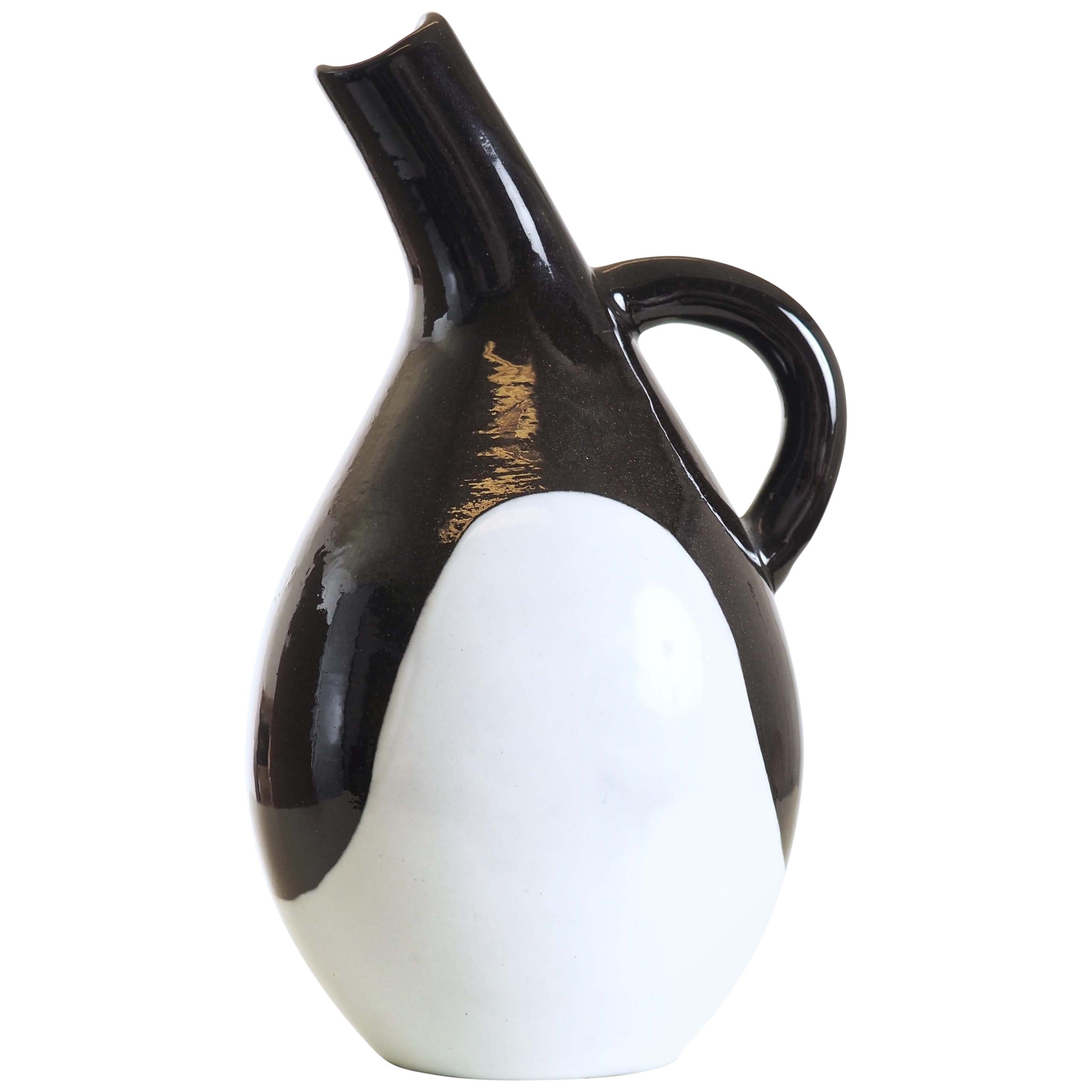 Vase aus der Pinguin-Serie von Hjördis Oldfors für Upsala Ekeby, Schweden