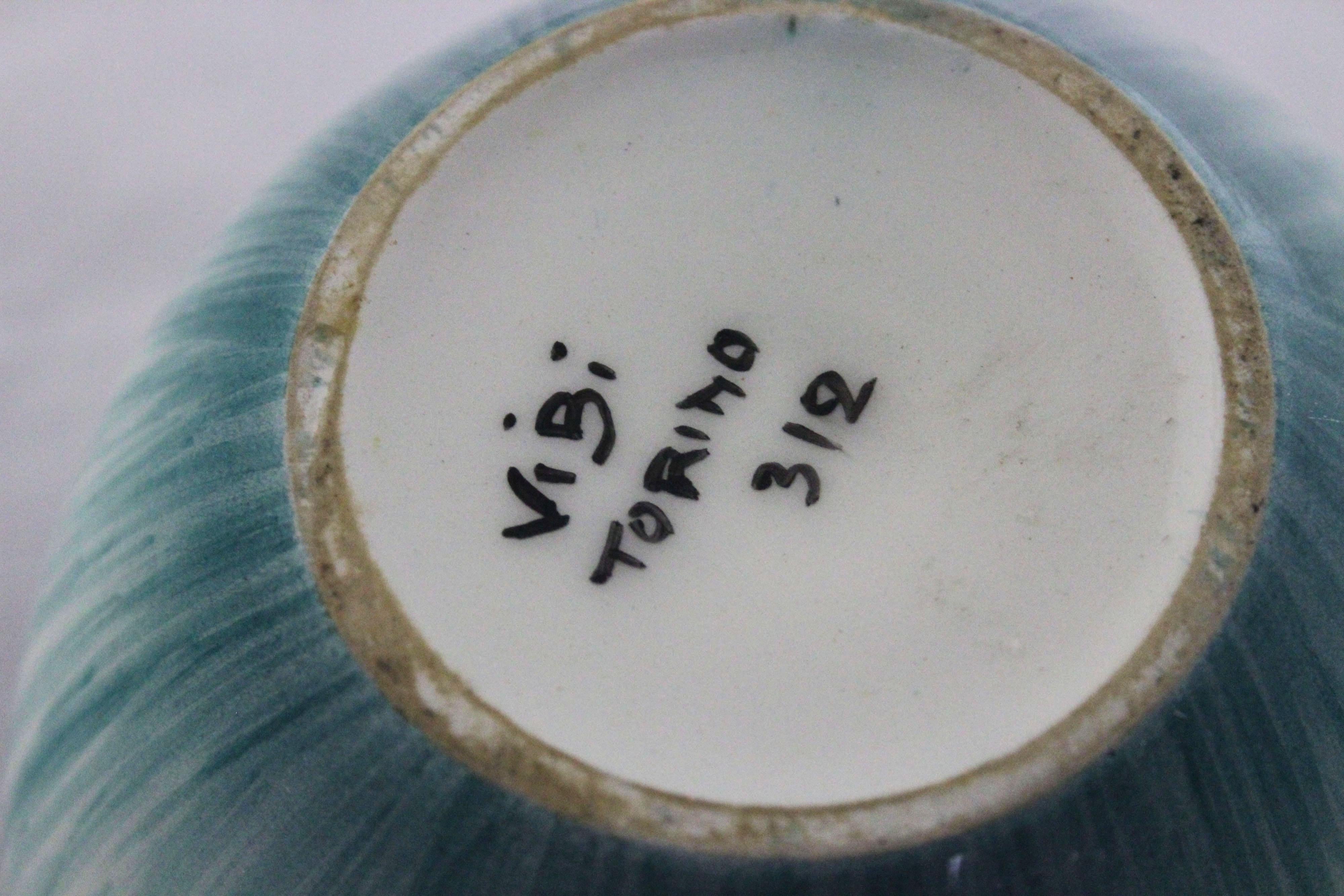 Vaso di Vibi, anni '50 In condizioni buone in vendita a Montelabbate, PU