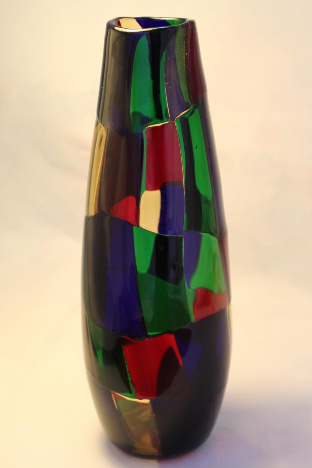 20th Century Vase Fulvio Bianconi, Venini