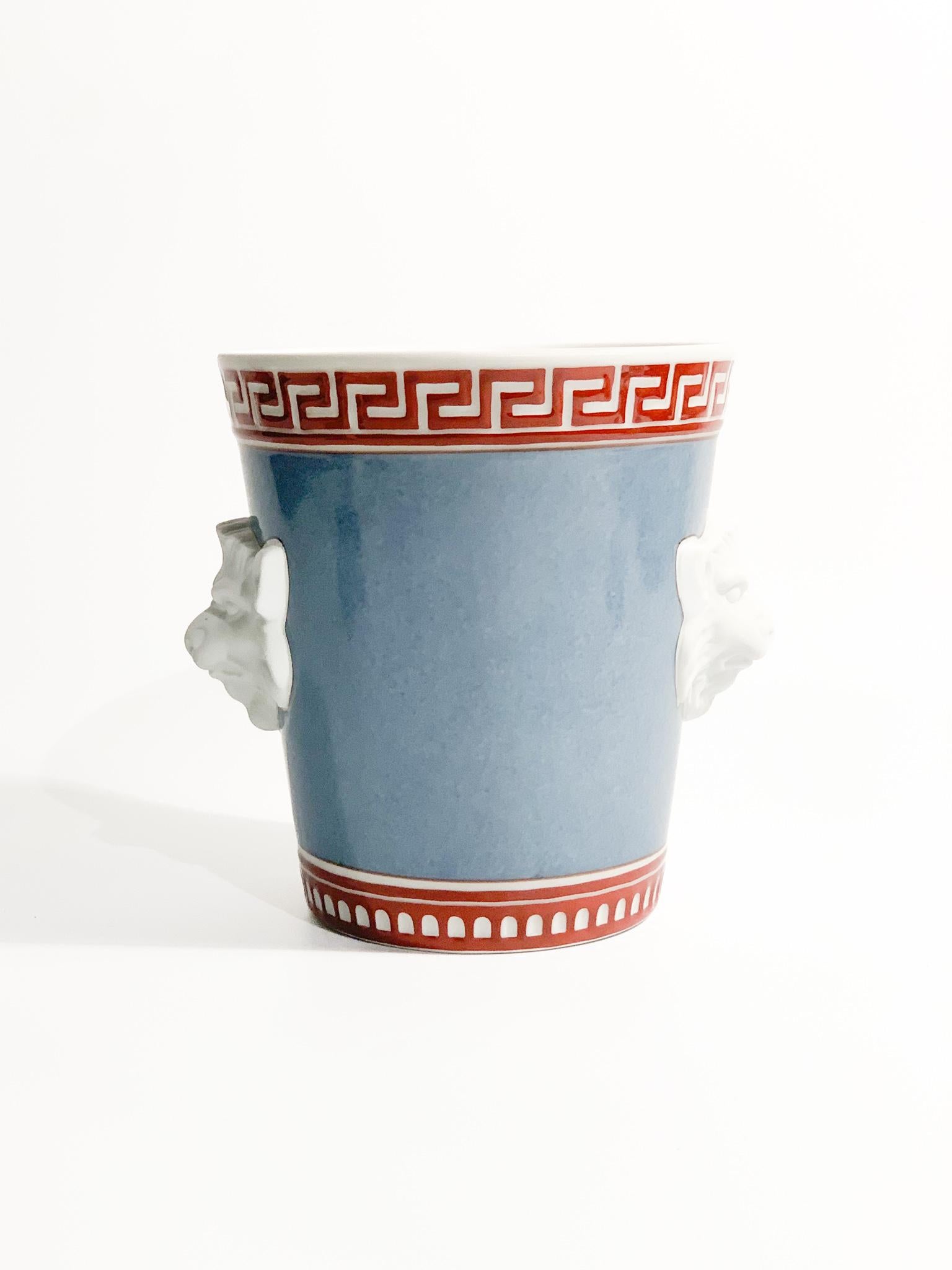 Art Deco Vase Giardino dei Semplici Collection in Ceramic Ri-edition by Richard Ginori