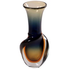 Vase Glass Murano Italy 1960s-1970s Murano Manufacture