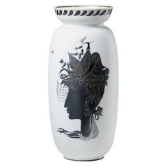 Vase ‘Grazia’ Designed by Stig Lindberg for Gustavsberg, Sweden, 1940s