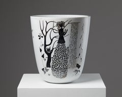 Vase ‘Grazia’ Designed by Stig Lindberg for Gustavsberg, Sweden, 1956