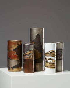 Vase Group Designed by Toini Muona for Arabia, Finland, 1960s
