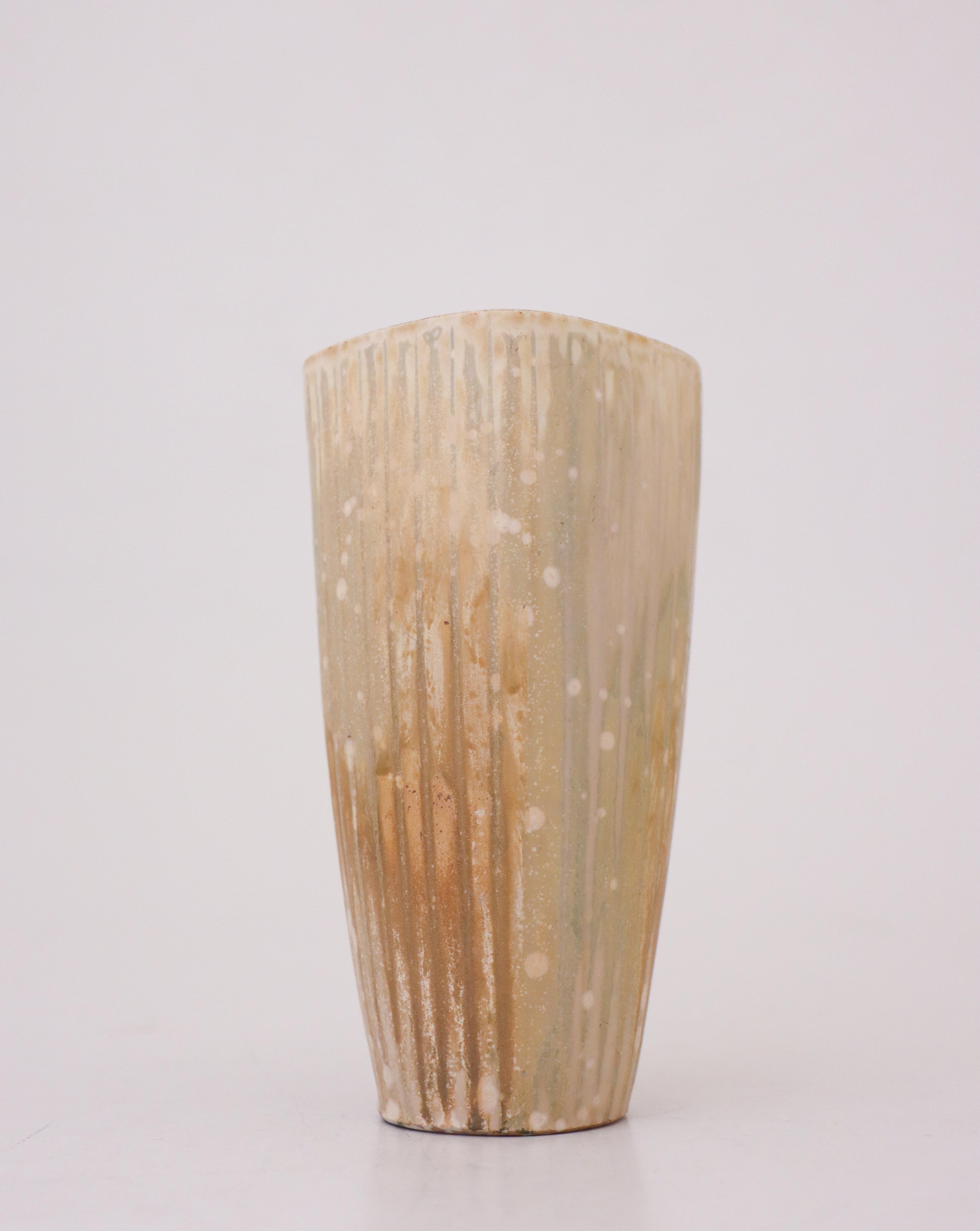Vase, Gunnar Nylund, Rörstrand, 1950er Jahre, Mitte des Jahrhunderts, Skandinavisches Design (Schwedisch) im Angebot