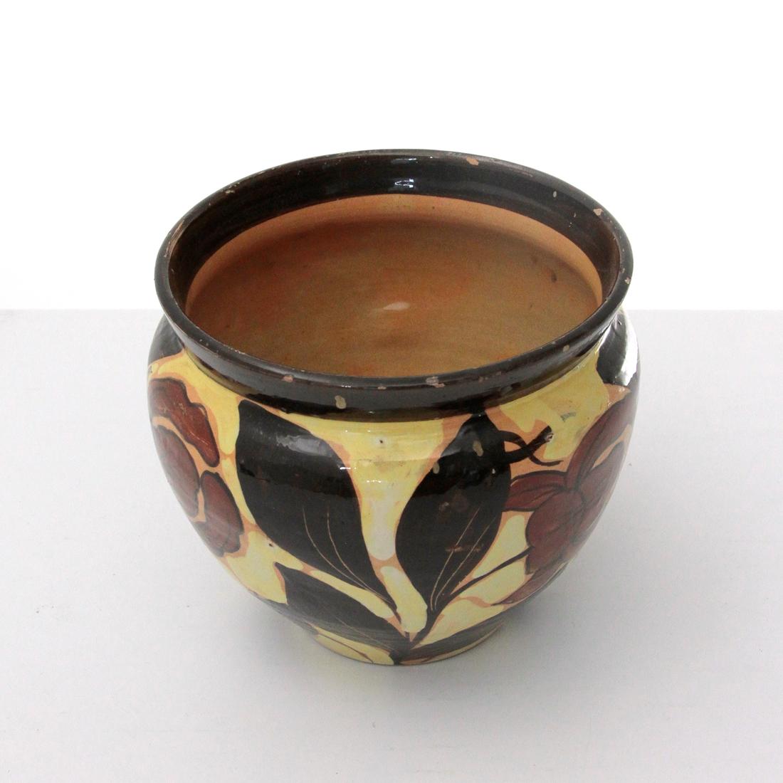 Vaso in ceramica di Albisola, anni '30 In condizioni buone in vendita a Savona, IT
